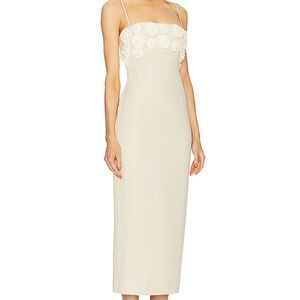 CLEA Delilah Dress in Macadamia